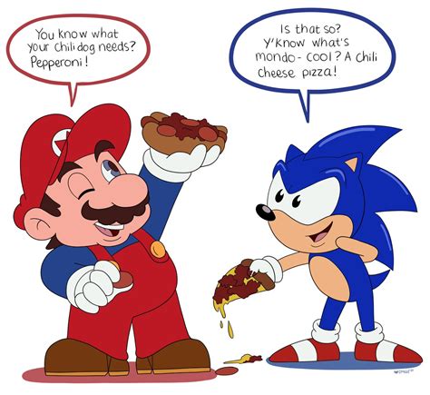 Nintengunner 💥 On Twitter Rt Domesticmaid If Mario And Sonic Met In The Old Cartoons They