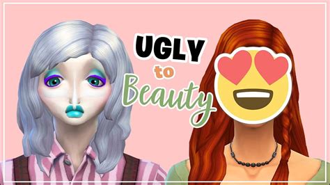 Ugly To Beauty Challenge 3 Les Sims 4 Youtube