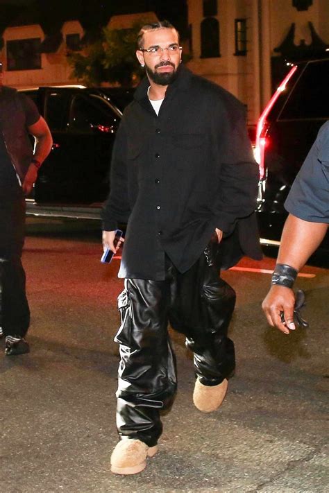 Drakes Obsessed With Trash Bag Pants And Horse Hoof Shoes