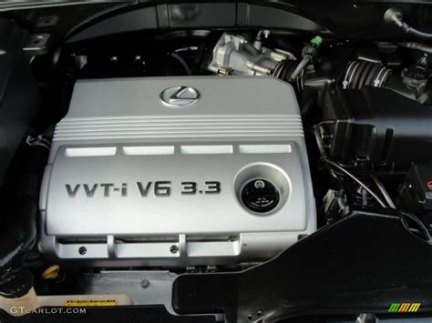 But in vvt engines thicker cam is added. 2005 Lexus RX 330 Thundercloud Edition 3.3 Liter DOHC 24 ...