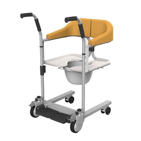 Multi Function Patient Transfer Lift Chair With Commode Shower