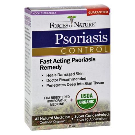 Forces Of Nature Organic Psoriasis Control 11 Ml 1 Pack11 Ml Kroger