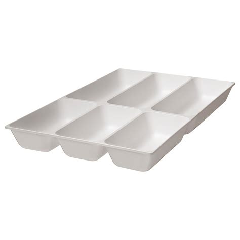 Variera Cutlery Tray White 32x50 Cm Ikea