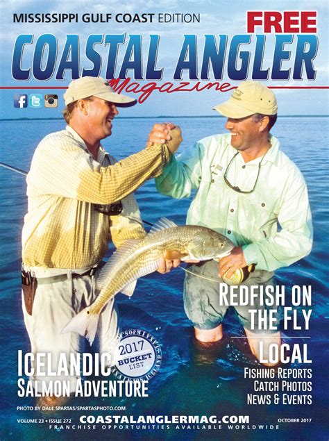 Coastal Angler Magazine October Mississippi Gulf Coast By Coastal
