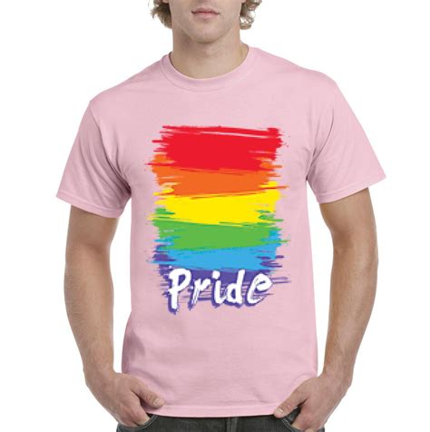 Iwpf Mens Rainbow Pride Short Sleeve T Shirt Walmart Com Walmart Com