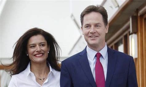 Nick Clegg Recalls Meeting Wife Miriam Durantez But Says He D Never Use Her As A Pr Seesaw