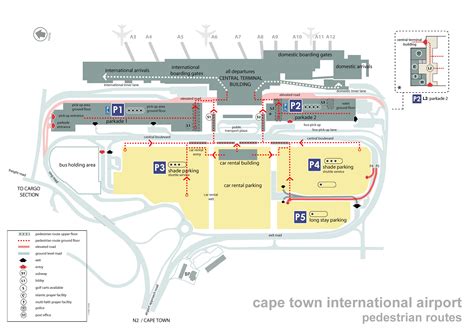 Cape Town International Airport Map