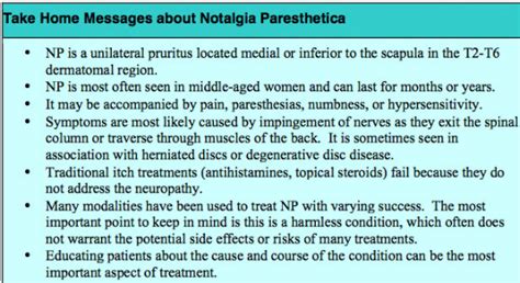 Notalgia Paresthetica Home Messages Hypersensitivity Messages Health
