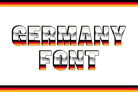 Germany Font 100478 Other Font Bundles