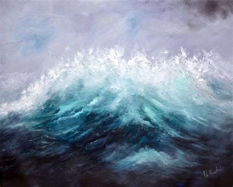 The Storm Departs Painting Seascape Paintings Sea Painting Abstract