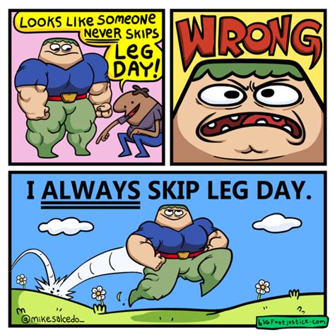 Skip Leg Day Meme Guy