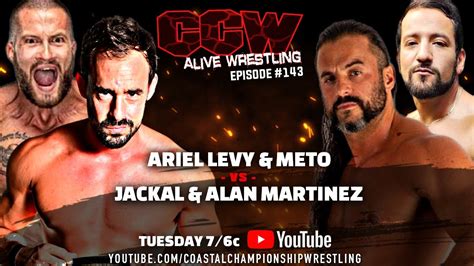 Ccw Alive Wrestling Episode 1143 Brothers Fight Feat Ariel Levy
