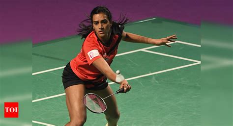 Thailand Open Pv Sindhu B Sai Praneeth Lose In First Round On Return To Court Badminton News