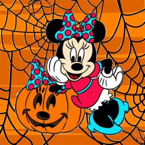 Minnie Minnie Mouse Halloween Disney Cartoons Mickey Mouse