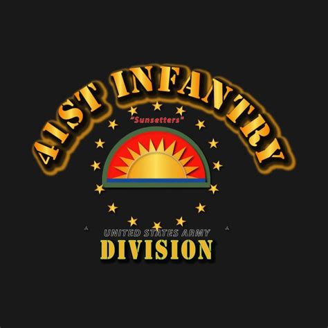 Check Out This Awesome 41stinfantrydivision Sunsetters Design On
