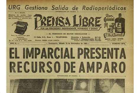 ¡qué siga la fiesta! cerveza gallo 1922: surge diario El Imparcial, decano de la Prensa en ...