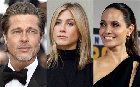 brad pitt and jennifer aniston got married again in angelina jolie s presence here s the truth