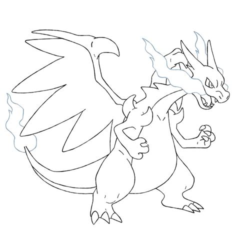 Mega Charizard X Lineart by ztak1227 on DeviantArt Pokémon is a series of japanese video games published by nintendo.
