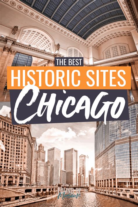 Chicago Historical Sites Visitors Guide With Map What Life Was Like