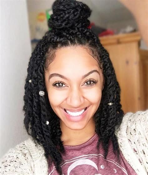 40 chic twist hairstyles for natural hair twist hairstyles twist braid hairstyles natural