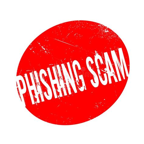 Phishing Scam Rubber Stamp Stock Illustration Illustration Of Computer