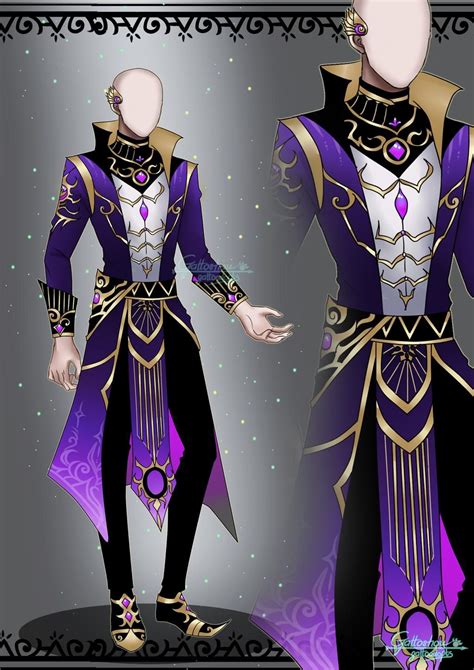 Male Outfit Design Fantasy Fantasy Clothing Clothes Design Anime Outfits