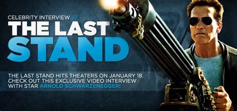 The Last Stand An Interview With Arnold Schwarzenegger