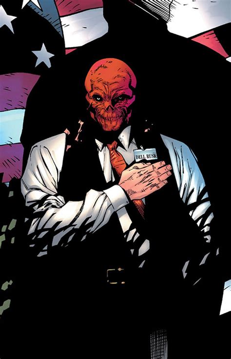 Red Skull Marvel Comics Captain America Enemy Nazi