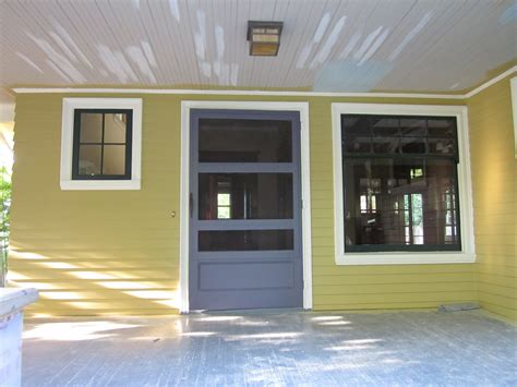 There's a cartridge within your screen door that contains two wheels. Laurelhurst Craftsman Bungalow: Front Screen Door Painted