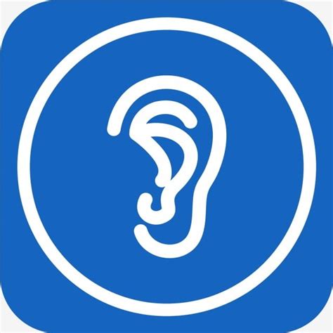Vector Ear Icon Audio Ear Listen Icon Png And Vector With