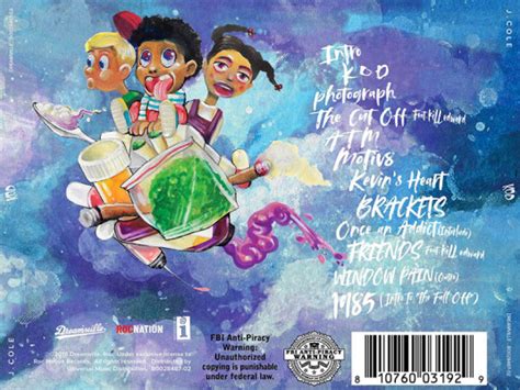 The dreamville frontier jeramaine cole aka j. J. Cole "KOD" Album Stream, Cover Art & Tracklist | HipHopDX