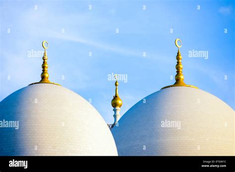 Mosque Domes Stock Photo Alamy