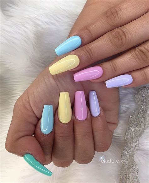 29 Of The Chicest Pastel Nail Designs Unghie Idee Unghie
