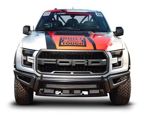 Download White Ford F 150 Raptor Car Front Png Image For Free