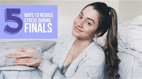 College 5 Ways To Reduce Stress During Finals Week Youtube