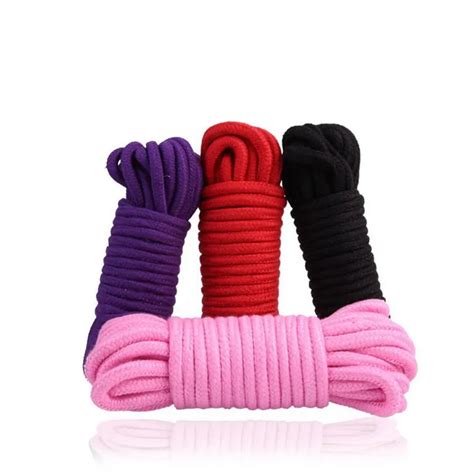 new soft cotton shibari bondage rope fetish 10m sex slave bdsm bondage restrizioni giocattoli