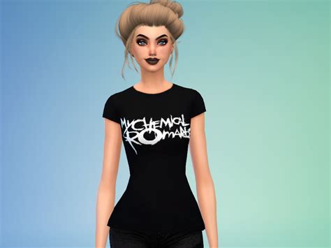 The Sims Resource Assorted Female Band Shirts