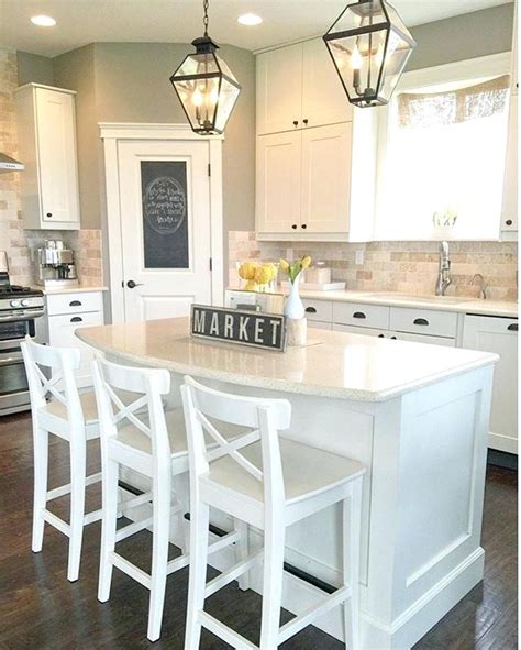 Shaker white cabinets, antique white cabinets tan walls white cabinets gray counter - Google Search ...