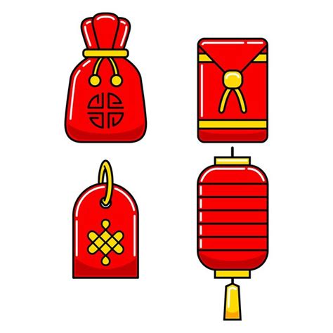 Premium Vector Chinese New Year Element Vector Illustration