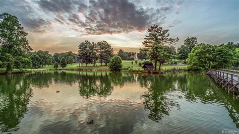 Steele Creek Park At Sunset Bristol Tn Photograph By Dion Wiles