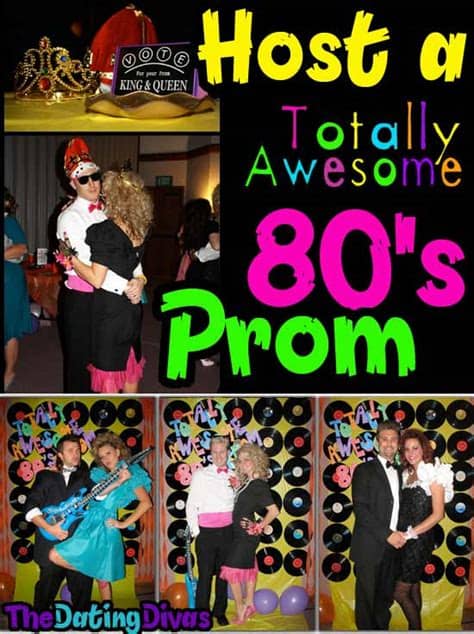 Rubix cube acrylic paint, thin black duct tape, and a cardboard box. Totally Awesome 80's Prom