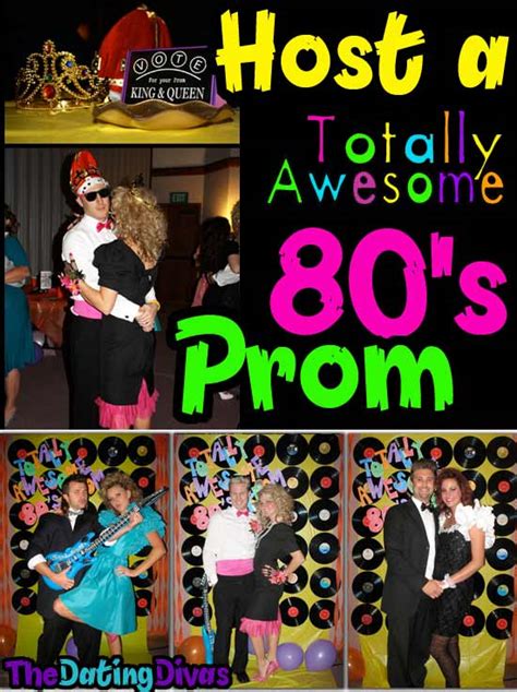 We have lots of 80s theme party ideas. Totally Awesome 80's Prom