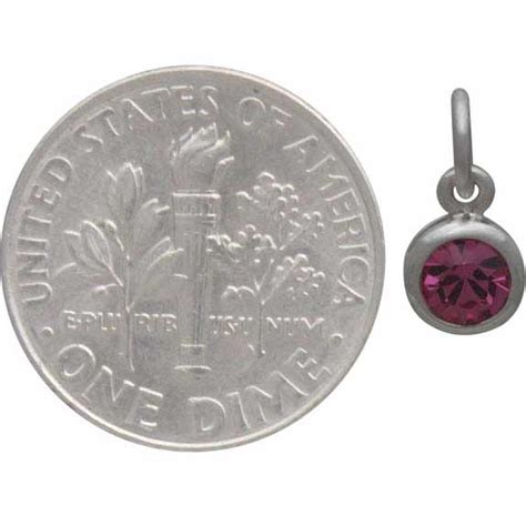 Sterling Silver Birthstone Charms Express Order Form