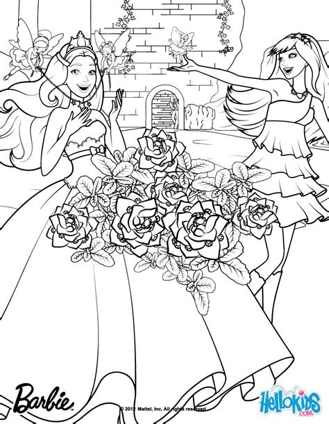 Barbie And The Rock Star Coloring Pages