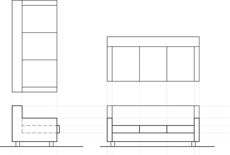 Project Assignment 3p1 Sofa Elevations — Ccc Architecture