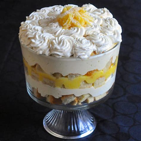 Visit this site for details: Lemon Mousse Trifle - a lemon lovers dream & Easter dessert favourite!!
