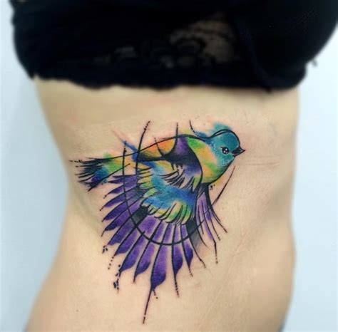 A watercolor tattoo is a bright, vivid marking made up of a number of subtle color gradients and techniques. 38 Creative Watercolor Tattoos Any Animal Lover Will Enjoy ...