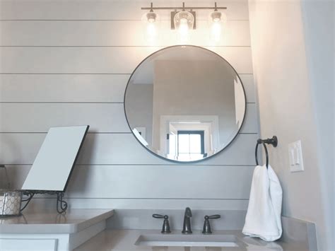 How To Hang A Frameless Mirror In A Bathroom Homeimprovementall