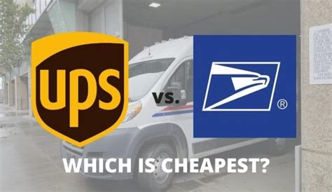 Which Is Cheaper Ups Or Usps Full Comparison 2022 Mailbox Master