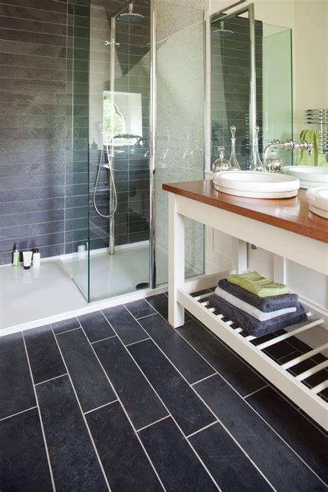 Nero Riven Slate Tiles Mandarin Stone Slate Bathroom Tile White